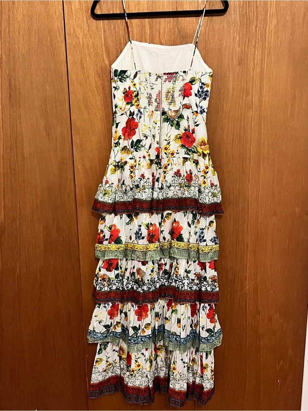 Alice + Olivia Floral Tiered Maxi Dress-NWT - Picture 6 of 9